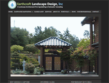Tablet Screenshot of earthcraftdesign.com